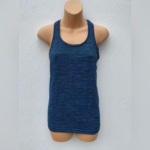 Lululemon Swiftly Tech Racerback 2.0 Tank Top Sz 4 Prism Stride Turquoise Tide